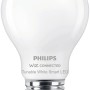 Mattiertes Philips Smart LED-Leuchtmittel, 7W, E27, Standardform, Tunable White.