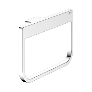 Keuco Handtuchring Rose, 24 cm, schwenkbar, verchromt, zur Wandmontage mit Schrauben oder Kleber.