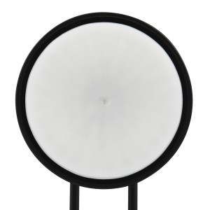 MSV Duschregal Mega Ventouses, mattschwarz, Stahl, mit Saugnapf-Befestigung.