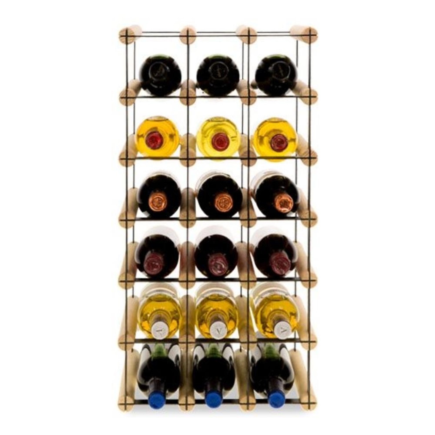 PROREGAL Modulares Weinregal Vinotega Mod Metal HxBxT 62,5 x 32,5 x 24,5 cm günstig online kaufen