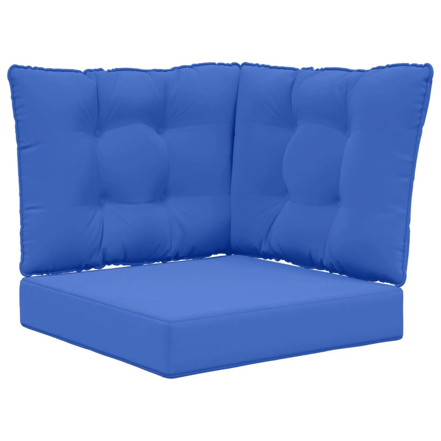vidaXL Sofakissen für Draußen 3-Tlg Türkis Polyester 900811