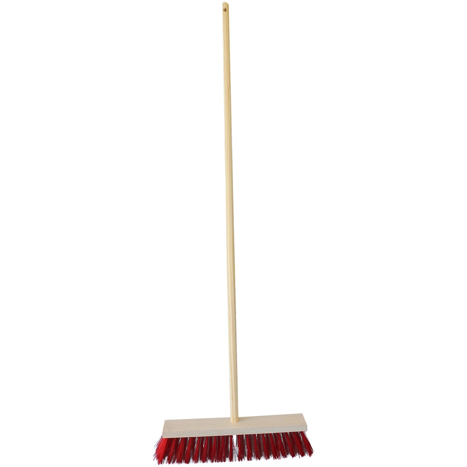 Bürstenmann Straßenbesen 40 cm mit Holzstiel