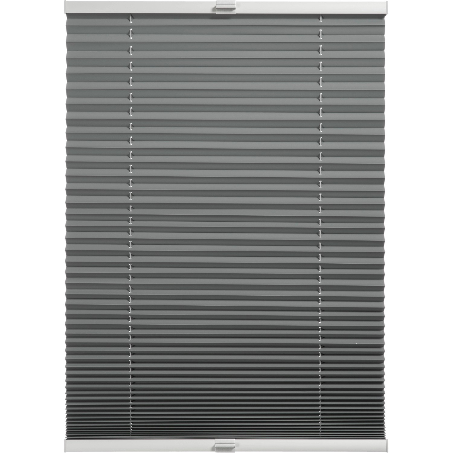 Schöner Wohnen Thermo-Plissee Ella 80 cm x 130 cm Grau günstig online kaufen