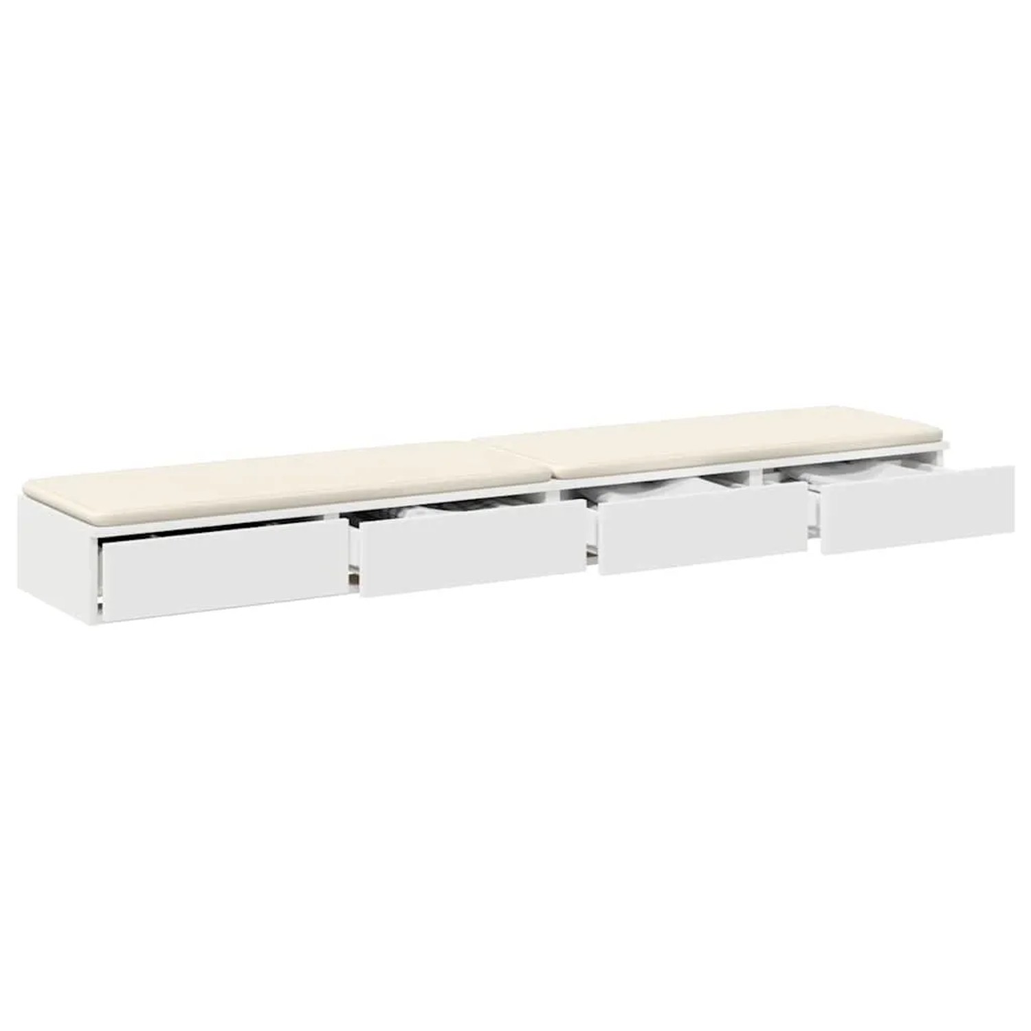vidaXL Bettschubladen Weiß 180 x 36,5 x 16,5 cm Holzwerkstoff 866979_3
