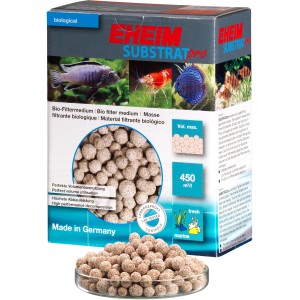 Eheim SubstratPro Bio-Filtermedium, 250ml, aus gesintertem Quarz für Aquarienfilter.