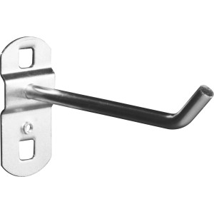 Güde Werkzeughalter Schräg, 100mm, grau, für Lochwandsysteme.