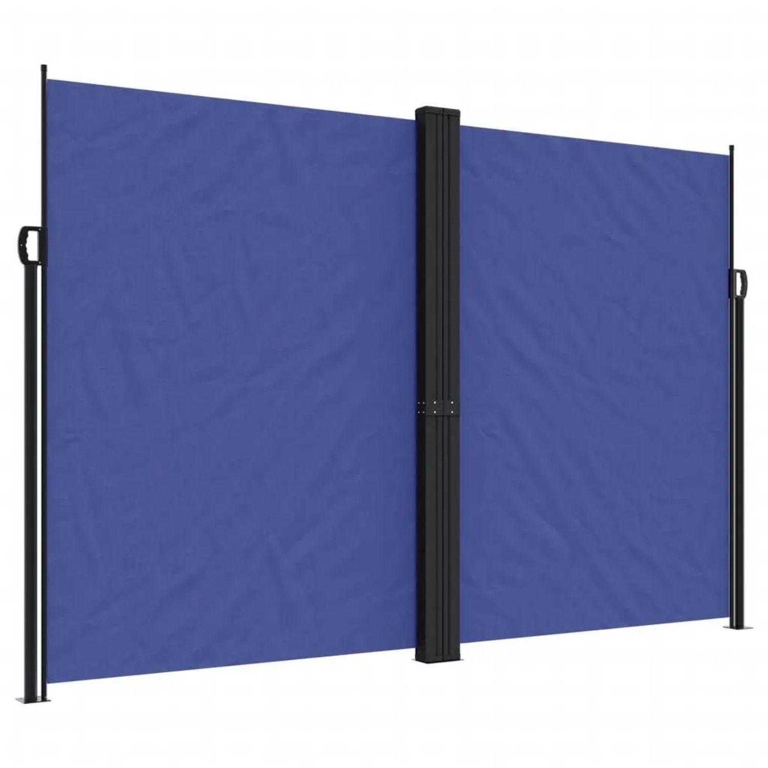 vidaXL Seitenmarkise Ausziehbar Blau 220x600 cm 4004671