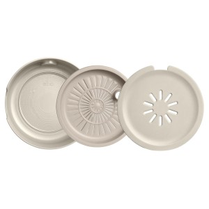 Elho Topf Magic Microgreens Ø 17 cm Leinenweiß