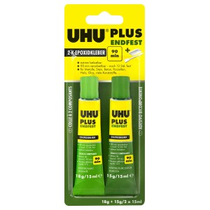 Uhu plus endfest 2 x 15 ml