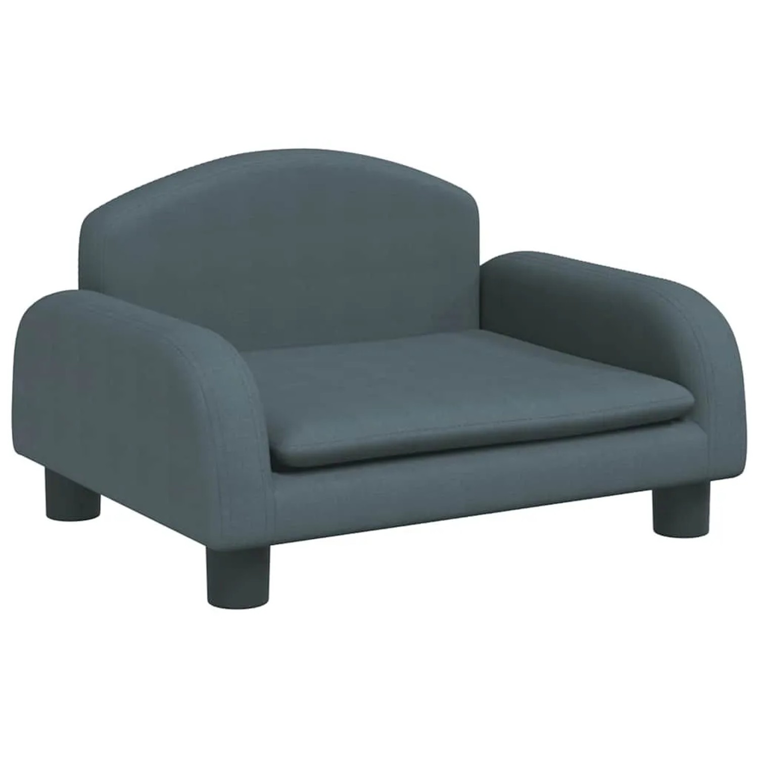 vidaXL Hundebett Dunkelgrau 50x40x30 cm Stoff 171972