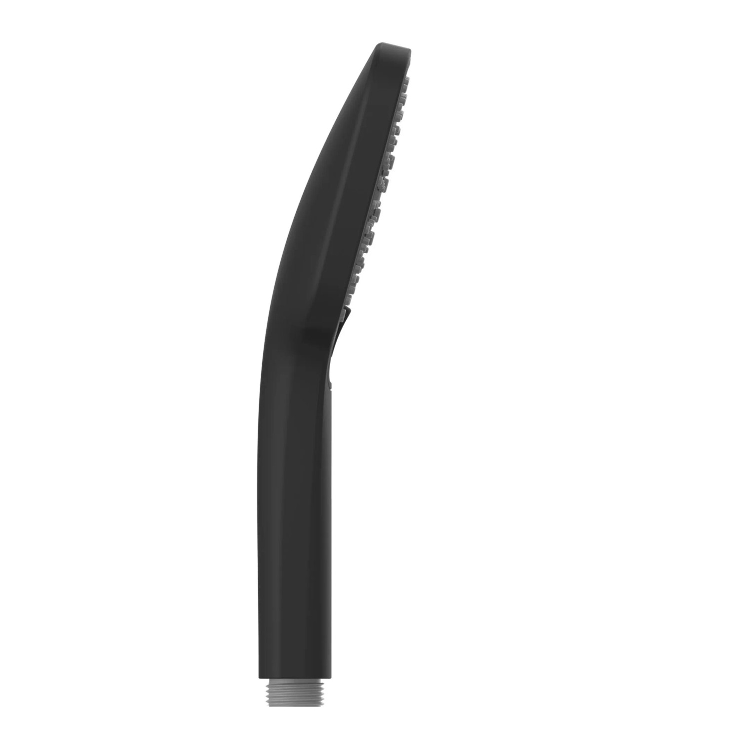 Schütte Handbrause Ravenna, schwarz matt, für Dusche mit 3 Strahlarten.