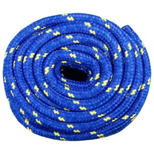 vidaXL Bootsseil Blau 20 mm 50 m Polypropylen 152474
