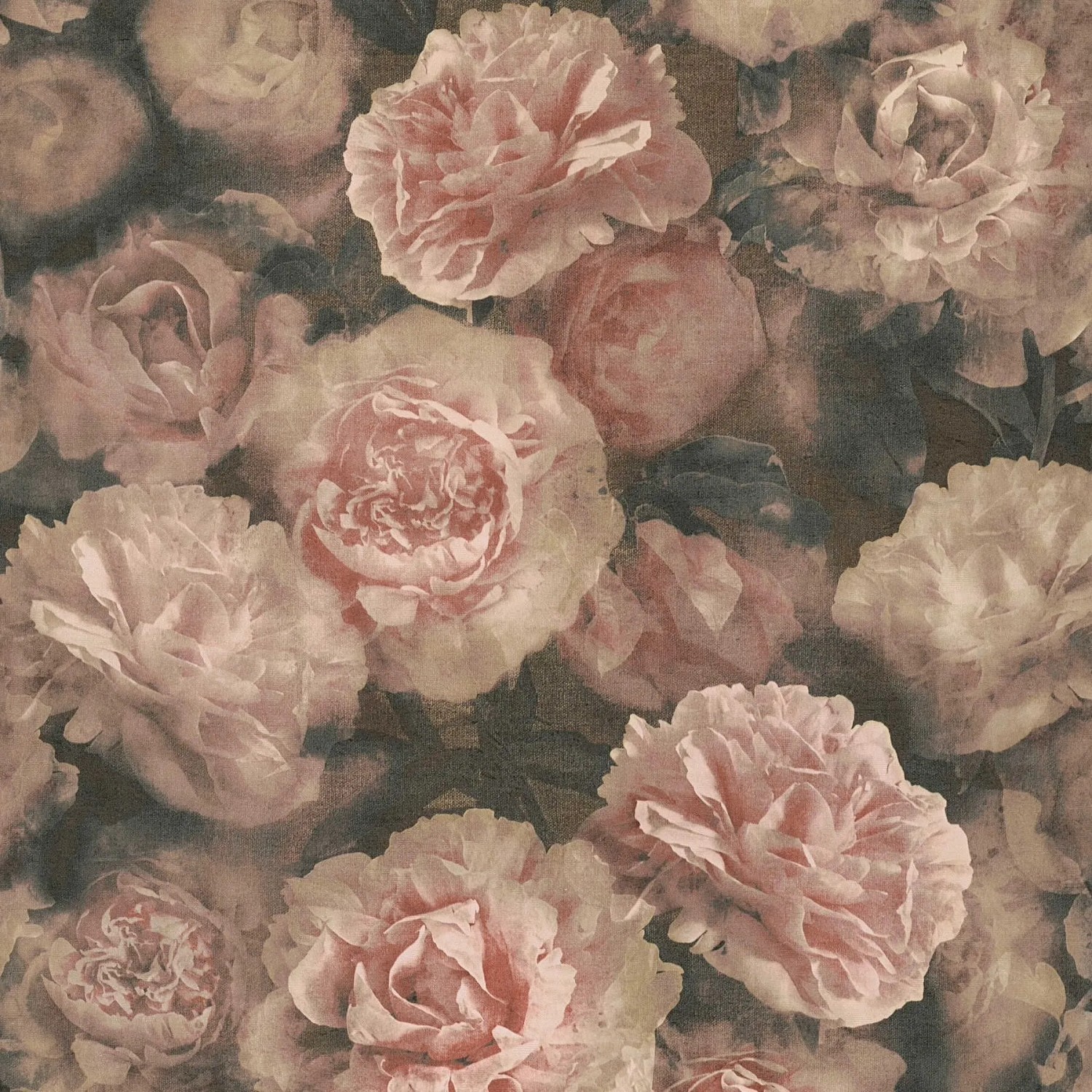 Tadessi Tapete Floral M1-No.377 Vliestapete in Rosa