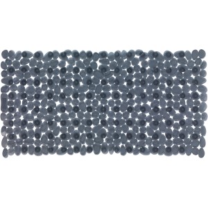 Wenko Wanneneinlage Paradise Anthrazit, 71x36cm, mit Anti-Rutsch-Struktur und Saugnäpfen für sicheren Halt in der Badewanne.