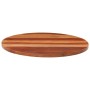 vidaXL Tischplatte Massivholz Akazie Rund 25-27 mm 70 cm 285975_6