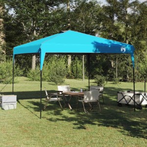 vidaXL Pavillon-Zelt Blau 290 x 290 x 251 cm Stoff 42007386
