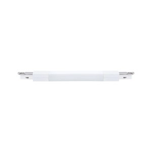 Paulmann URail Flex II Verbinder, signalweiß, für flexible 90° Kurven im LED-Schienensystem.