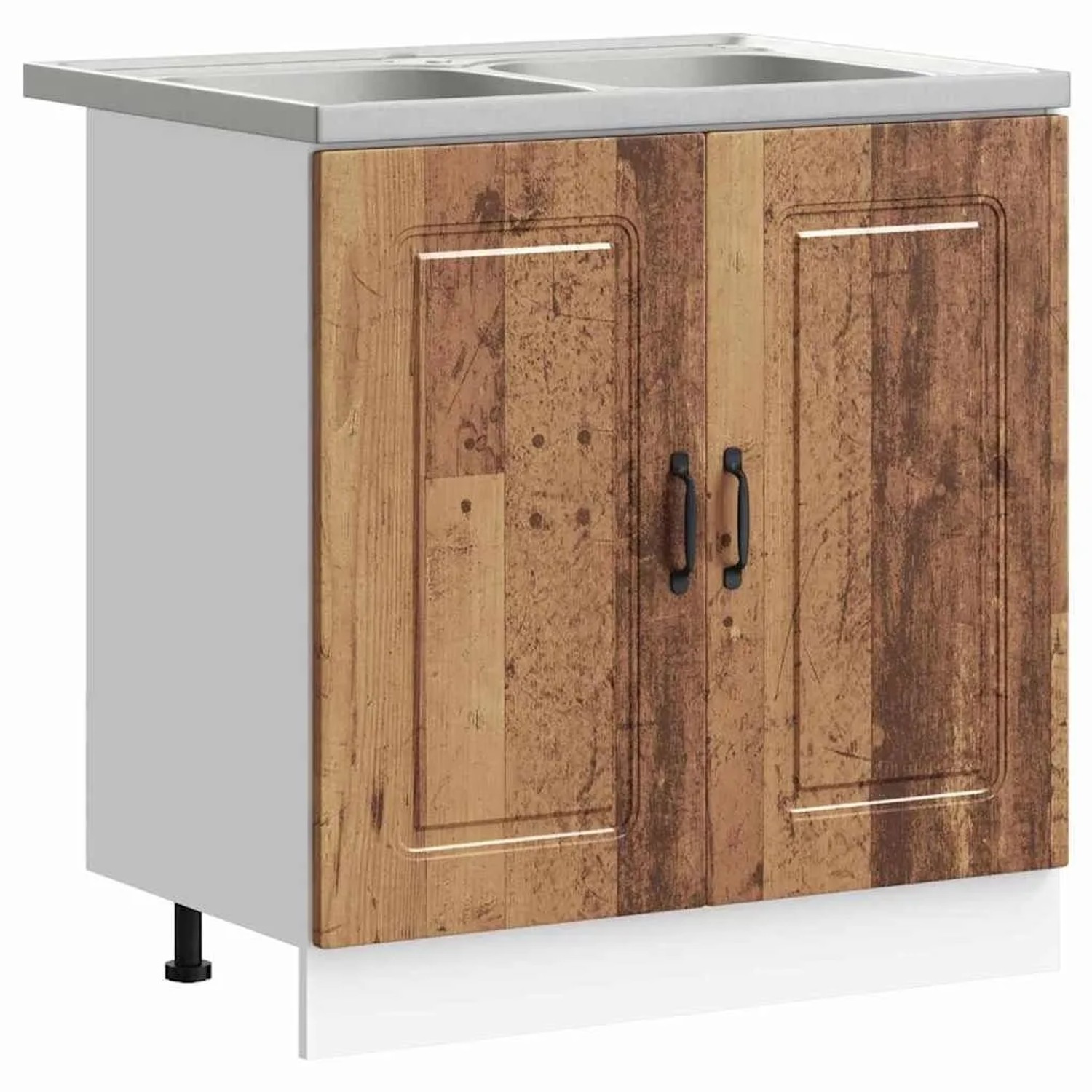 vidaXL Küchenschrank Kalmar Altholz 80 x 46 x 81,5 cm Holzwerkstoff 3315009