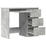 vidaXL Schreibtisch Betongrau 90x45x76 cm Holzwerkstoff 801377_5