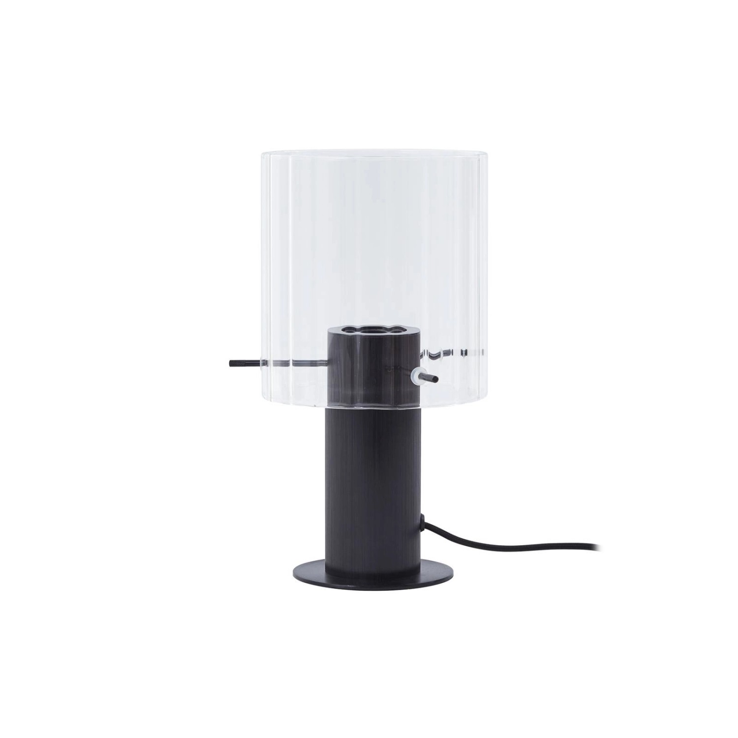 Lucande Tischlampe Eirian 10019956 Modern in Transparent aus Metall 1-flamm günstig online kaufen