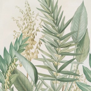 Art for the Home Fototapete Cosy Balance mit Palmlilien Motiv, 280x200cm.