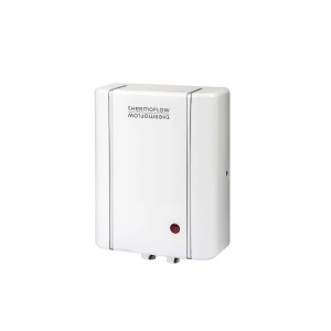Thermoflow Kleindurchlauferhitzer ELEX 5,5 kW, weiß, für Untertischmontage.