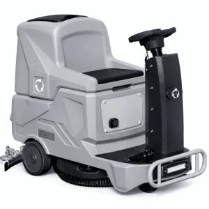 DeTec. Aufsitzscheuersaugmaschine DT FL70 mit 2 Akkus Scheuersaugmaschine 56 cm Bürstendurchmesser