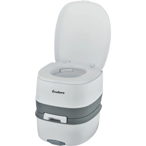 Enders Campingtoilette Mobil WC Supreme, tragbare Toilette mit Toilettenpapierhalter.
