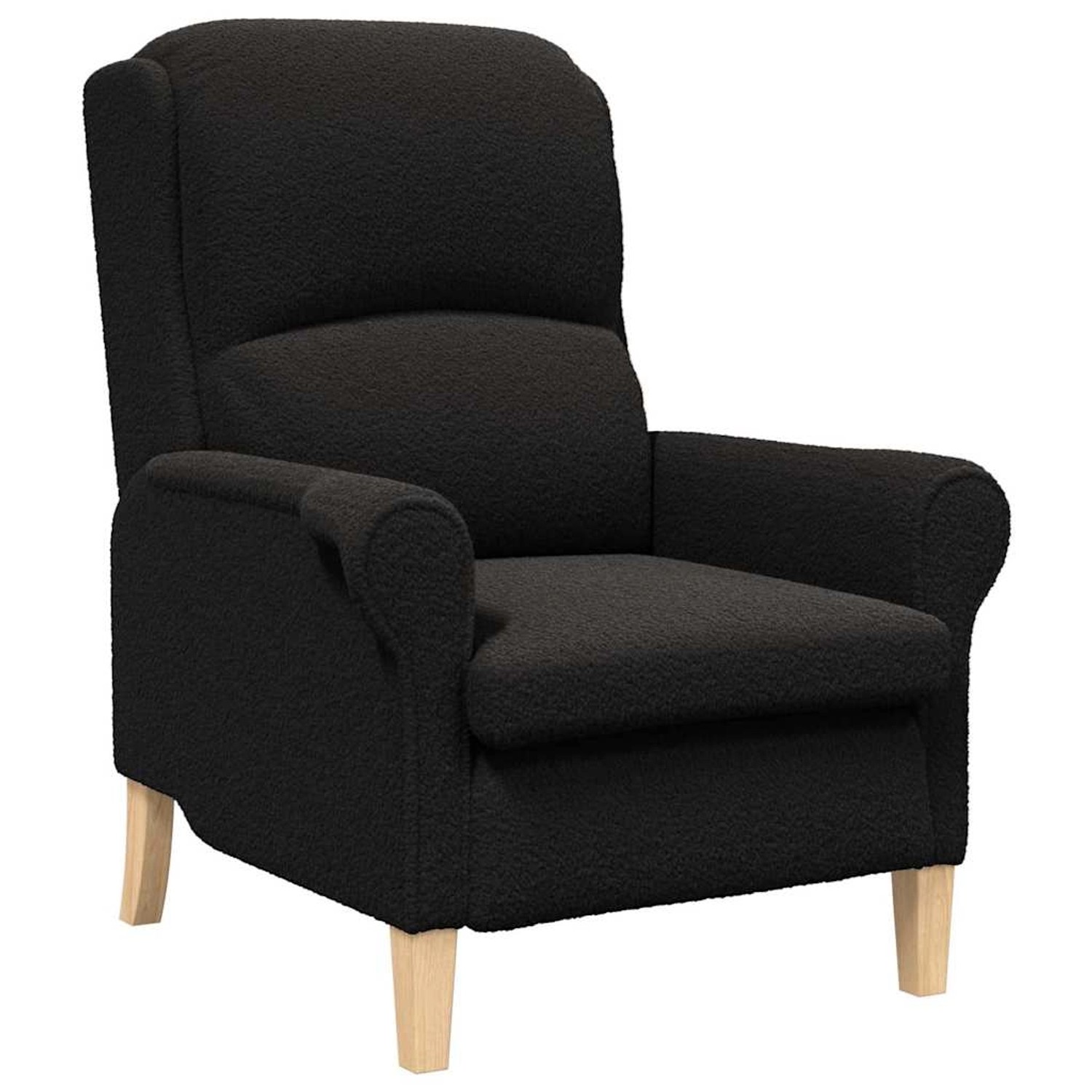 vidaXL Sessel Schwarz 76 x 94 x 102 cm Stoff 42009855 günstig online kaufen