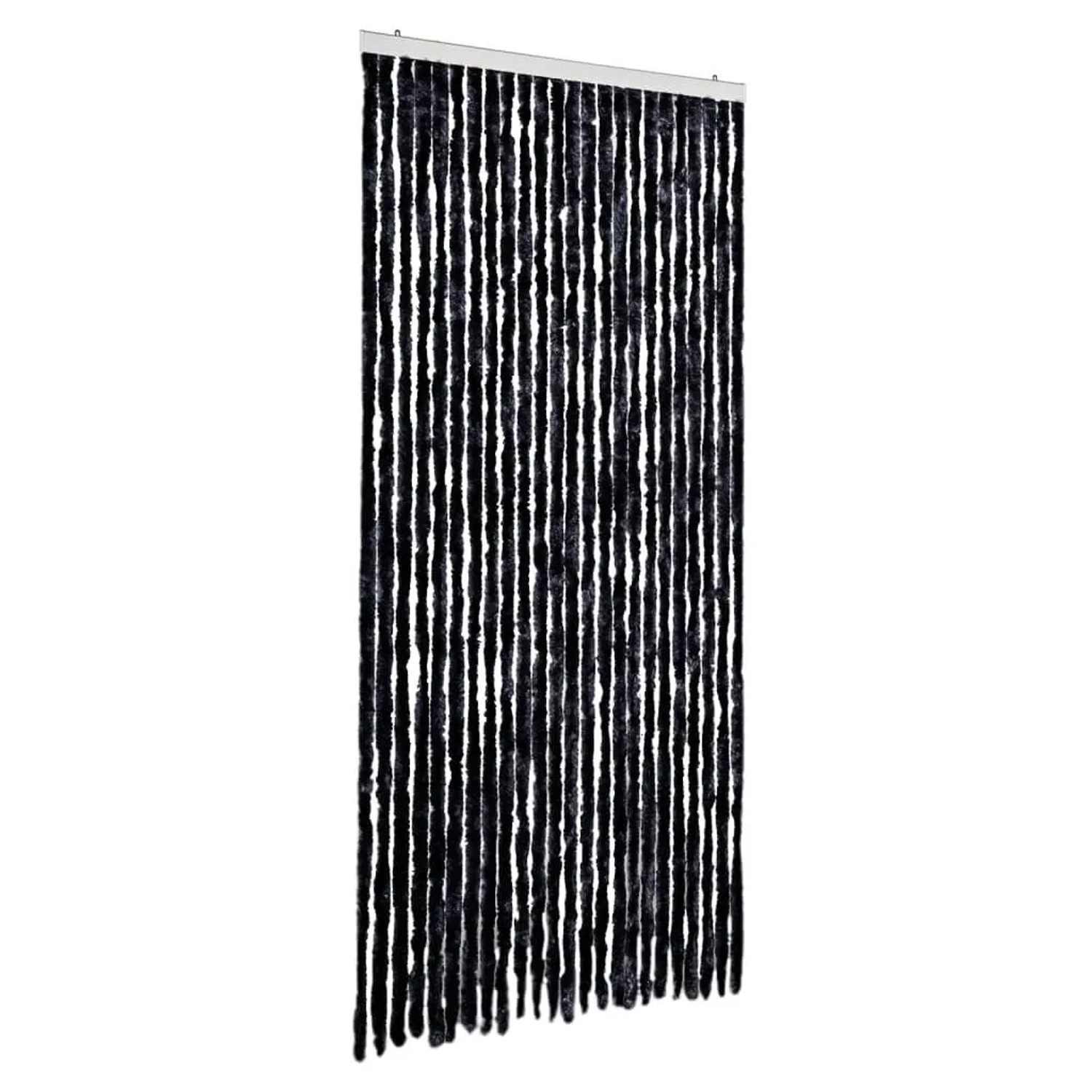 vidaXL Fliegenvorhang Anthrazit 100x230 cm Chenille 377382