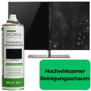 KOKA 6x TV & Monitor Schaumreiniger je 300ml