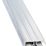Aluminium-Randprofil, 2 m lang, für 16 mm Hohlkammerplatten im Kunststoffbedachung-Bereich.