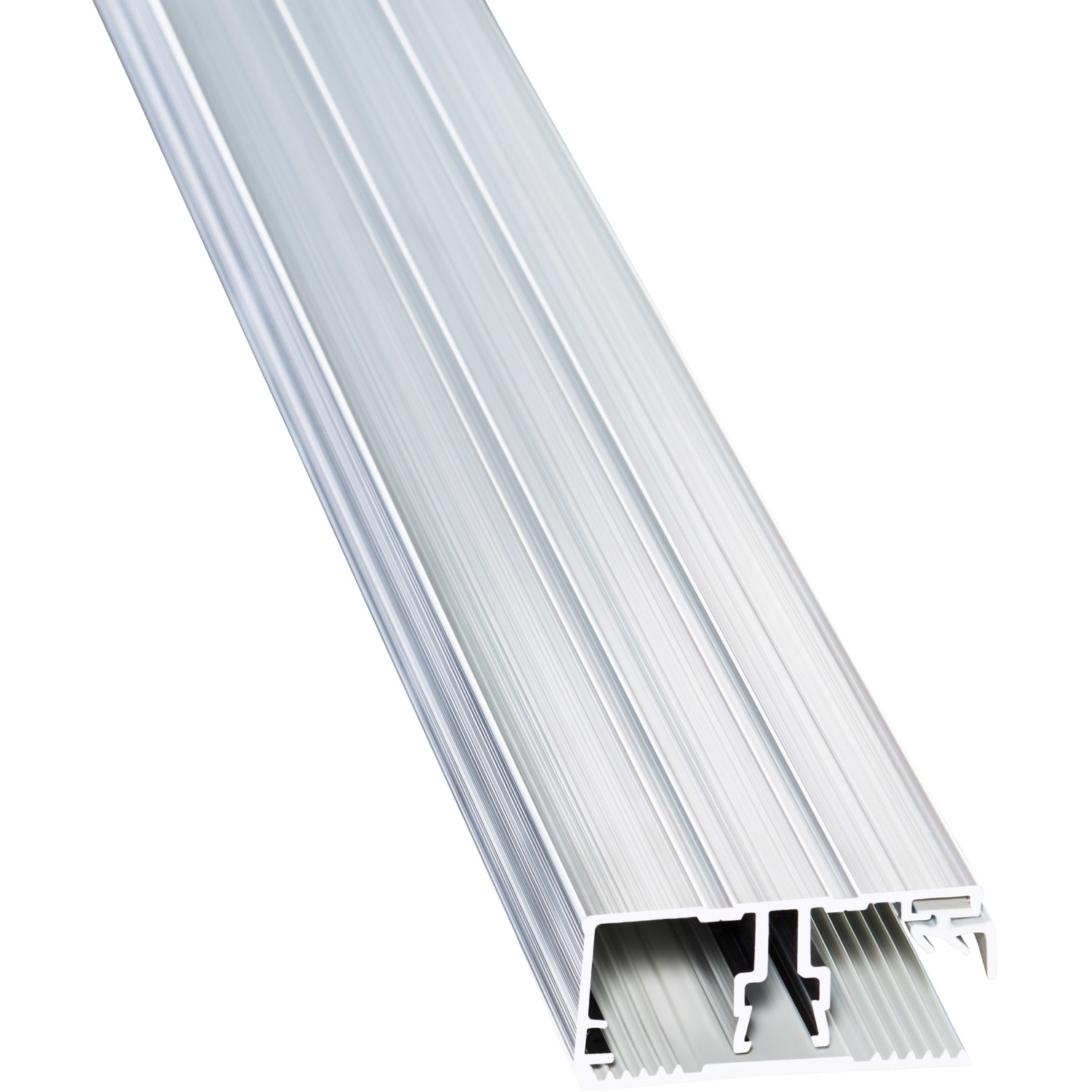 Aluminium-Randprofil für 16 mm Hohlkammerplatten 2,5 m