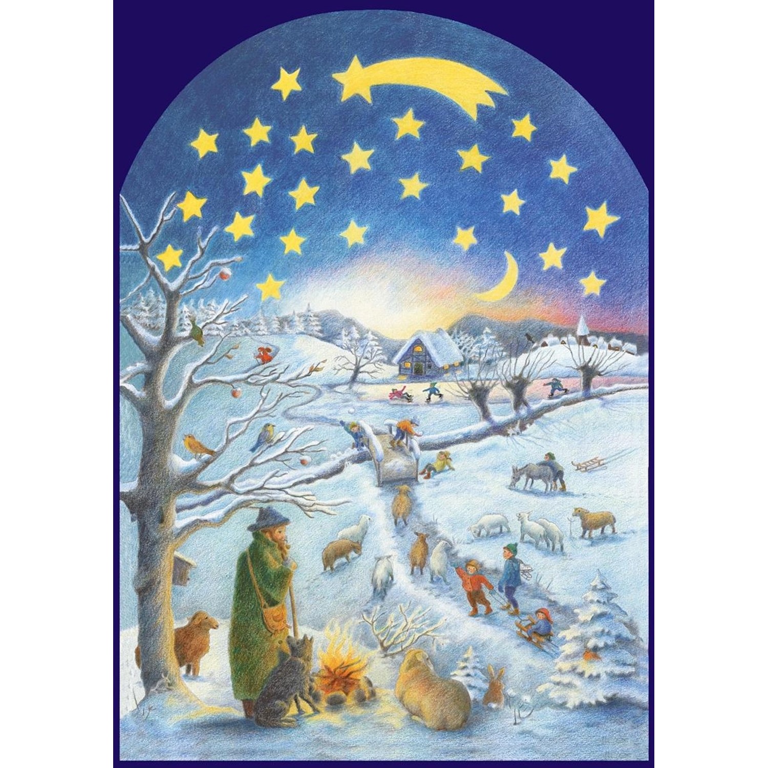 Winterszene günstig online kaufen