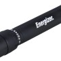 Schwarze Energizer X-Focus Taschenlampe mit Strahlfokussierung und Batterien.