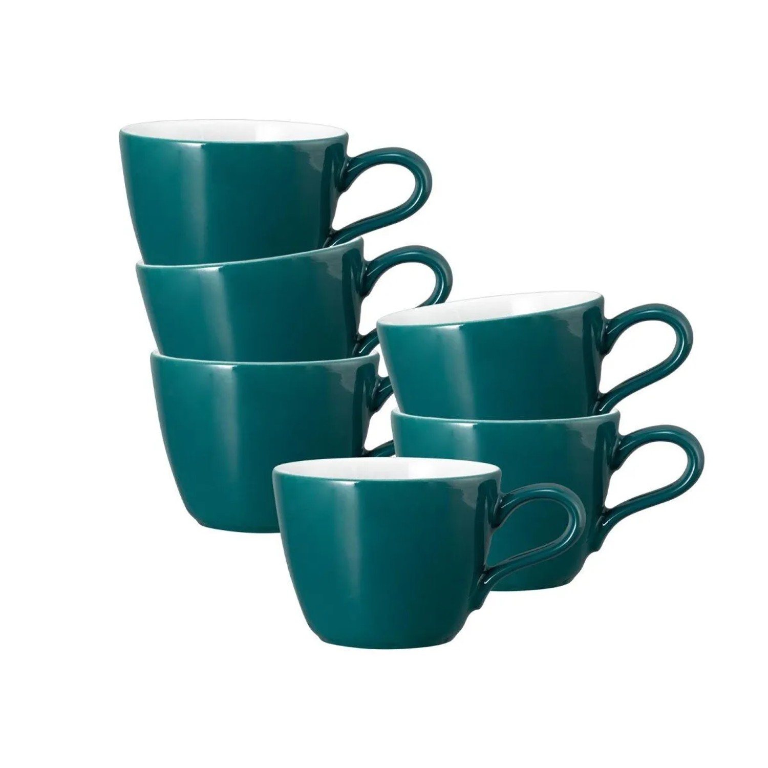 Seltmann Weiden Life Fashion Espressotasse 90 ml 6er Set Trendy Petrol