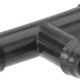 Schwarzes T-Stück für Geka Drip-Set Bewässerungssysteme, Micro-Drip-System.