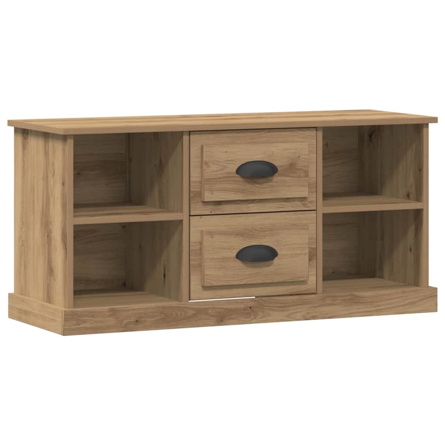vidaXL TV-Schrank Artisan-Eiche 99,5 x 35,5 x 48 cm Holzwerkstoff 881379 günstig online kaufen