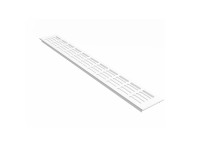 MS Beschläge Lüftungsgitter Aluminium, Silber Eloxiert – 150 X 400 Mm (Außenmaß), Für Möbel & Türen