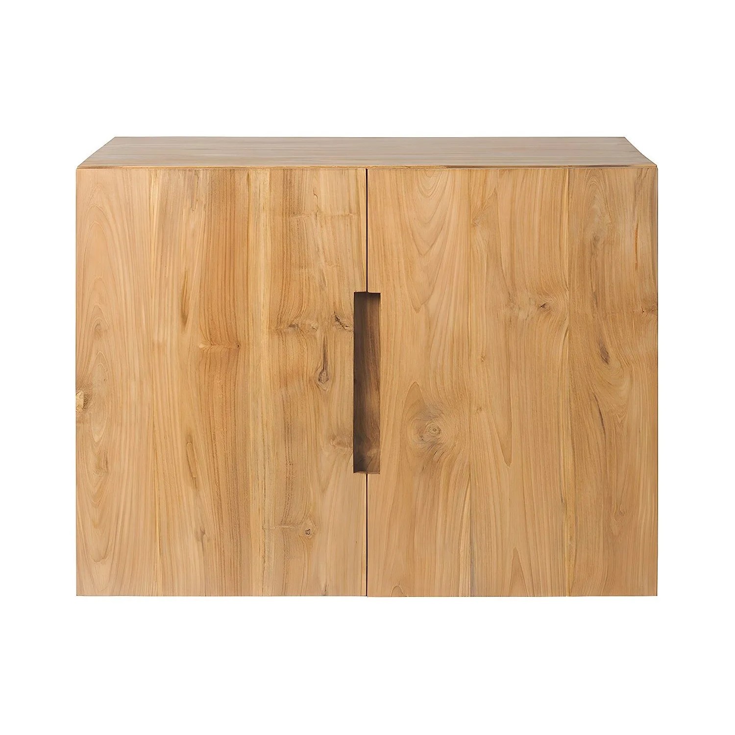 Vente-unique Waschbeckenunterschrank Sawan Naturfarben Hell 80 cm