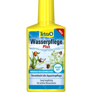 Tetra Wasserpflege Plus 250ml für sichere Wasserwerte im Aquarium.