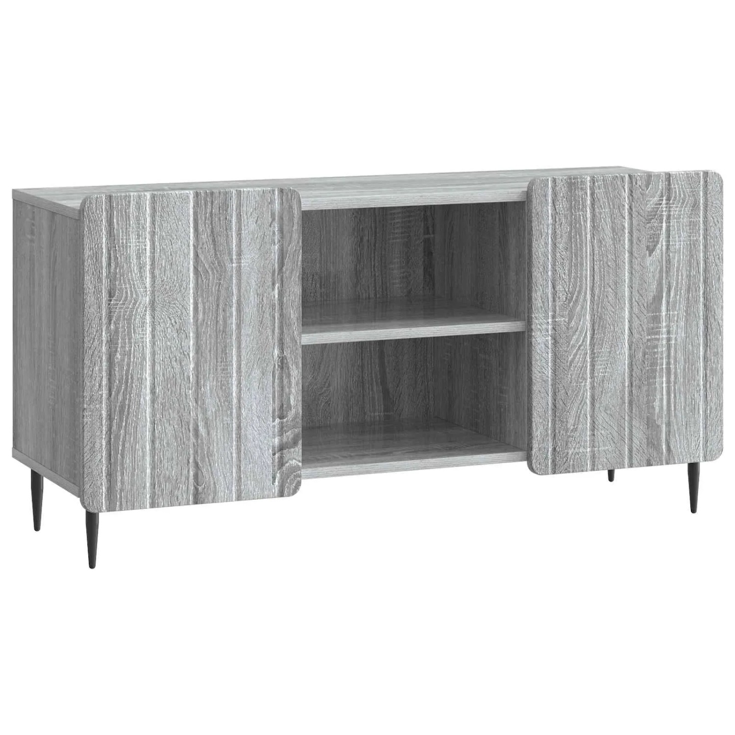 vidaXL TV-Schränk Graues Sonoma 102 x 34,5 x 52 cm Holzwerkstoff 894471