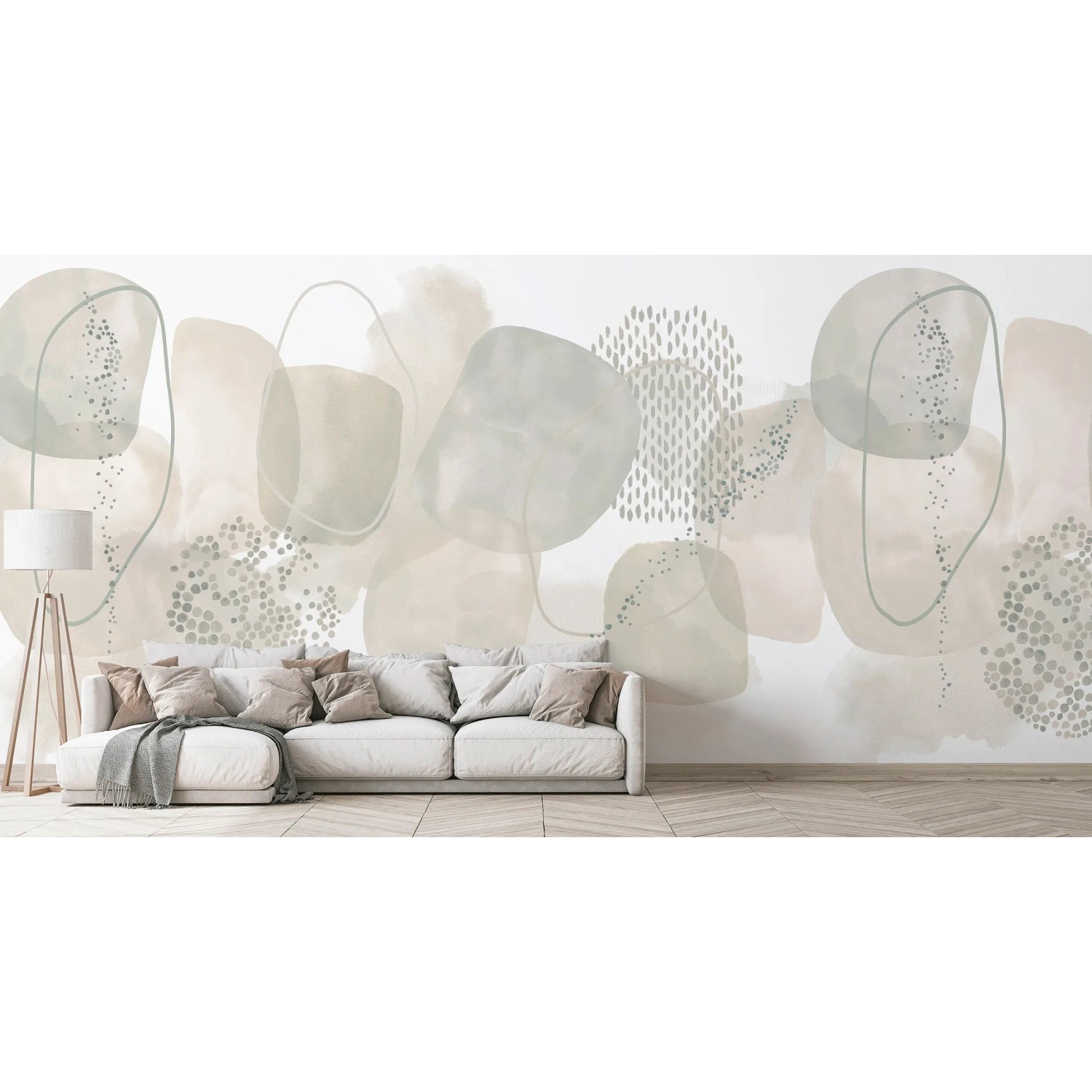 Marburg Fototapete Grafisch Smart Art Gallery 22 Modern Greige FSC