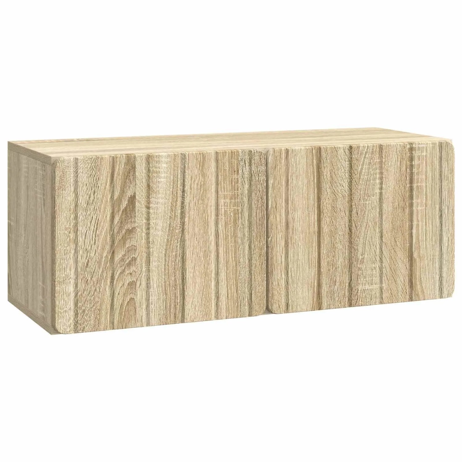 vidaXL Wandmontierter TV-Schrank Sonoma-Eiche 78,5 x 31 x 30 cm 898377