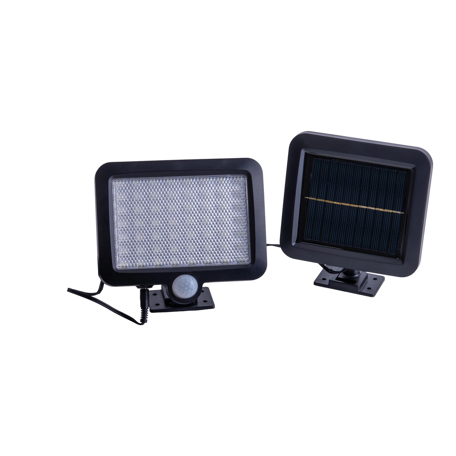 Näve LED-Solar-Außenwandleuchte Pepe Schwarz 13 cm x 15 cm x 5,5 cm günstig online kaufen