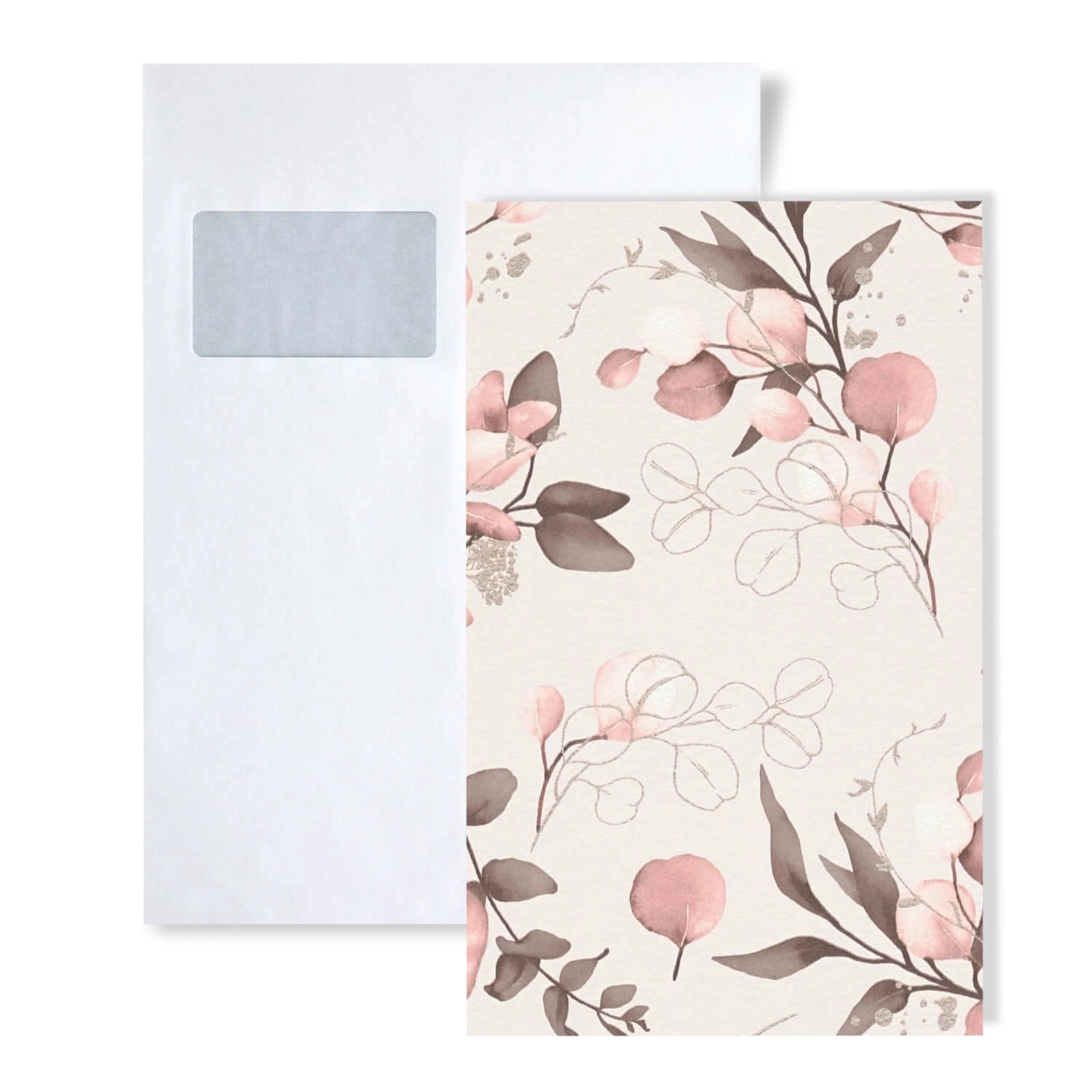 PROFHOME 1 MUSTERSTÜCK S-397681-GU DIN A4 MUSTER der Floralen Tapete günstig online kaufen