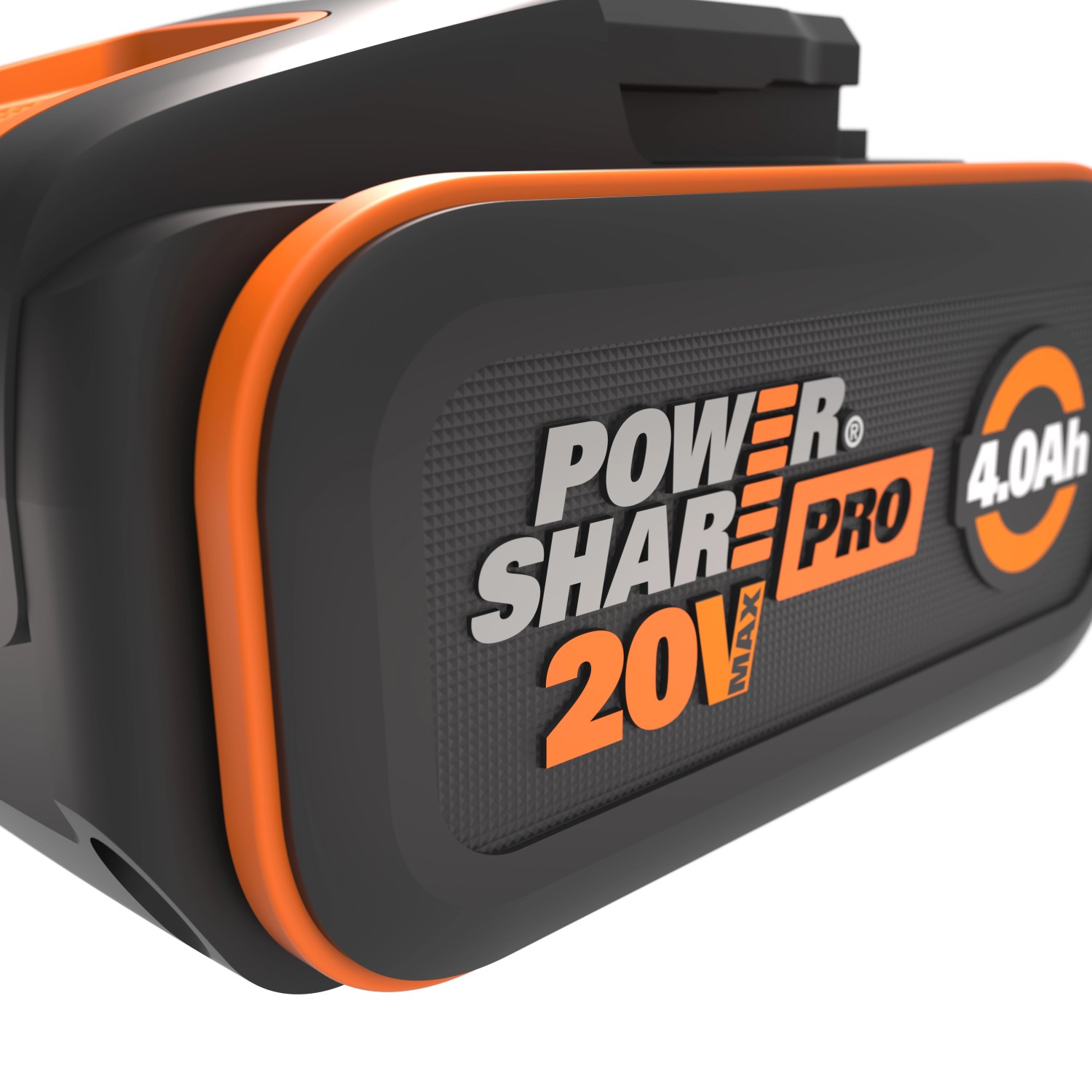 Worx Akku WA3644 Power Share 4 Ah für Elektrowerkzeuge, Nahaufnahme.