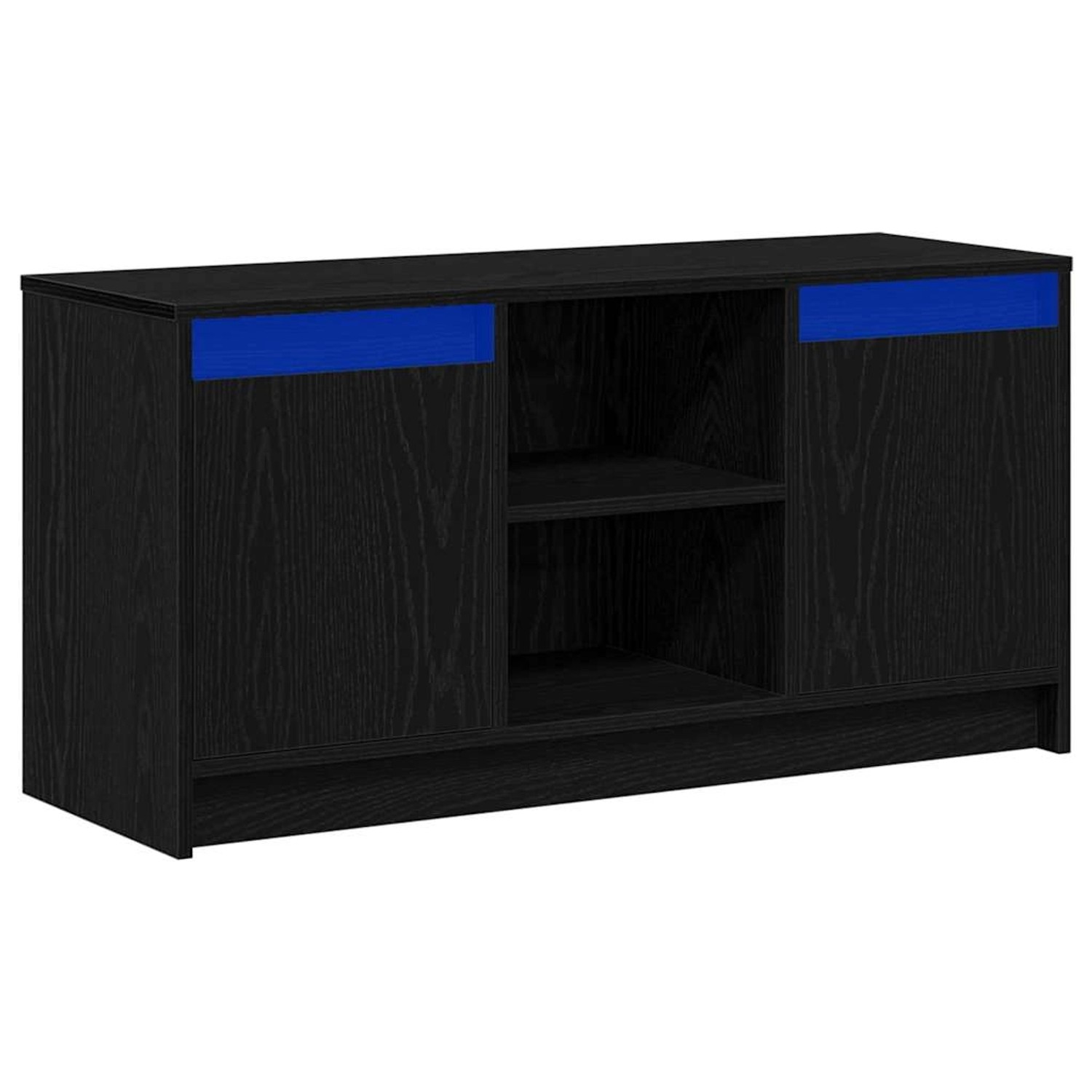 vidaXL TV-Schrank Schwarz 100 x 34 x 50 cm Holzwerkstoff 873917 günstig online kaufen