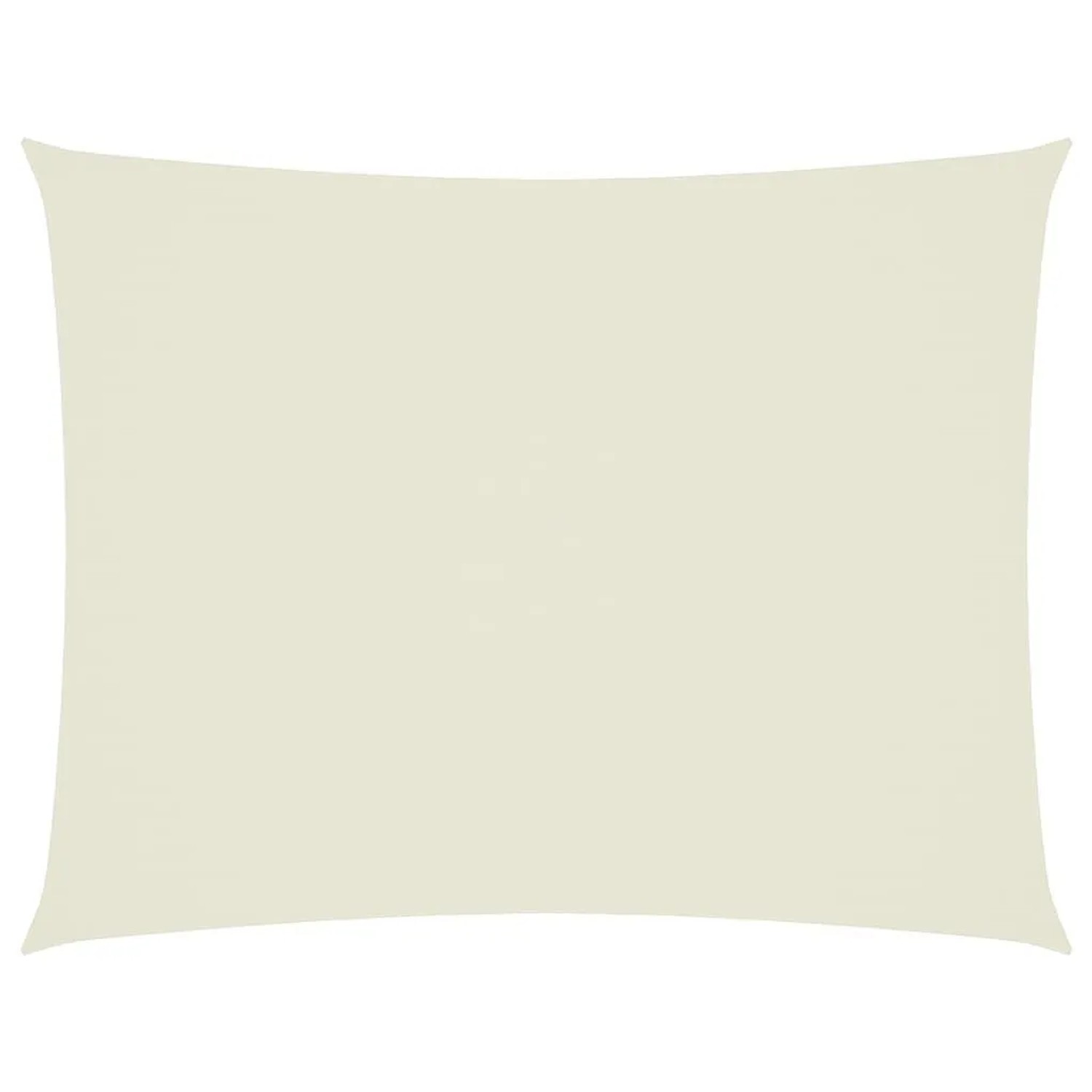Furnicato Sonnensegel Oxford-gewebe Rechteckig 6x8 M Creme