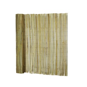 KARAT Bambus Sichtschutzzaun Brasil, 200x300cm, helles, gespaltenes Bambusrohr, dekorativer Sichtschutz für Balkon und Garten.